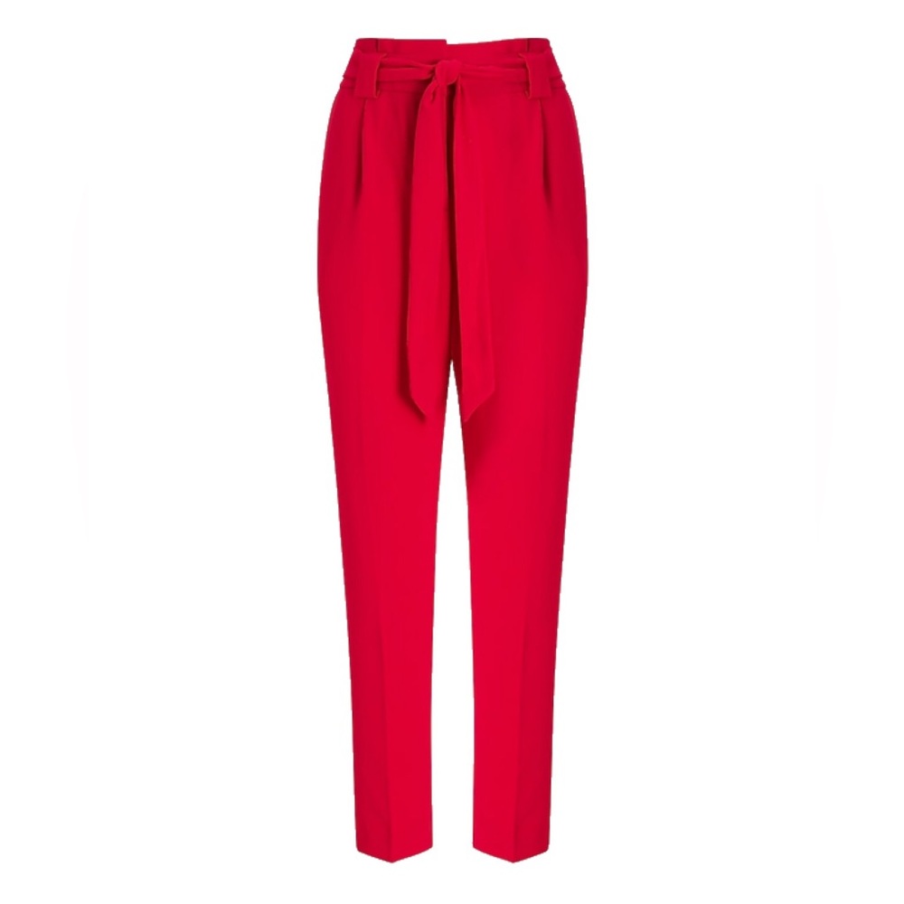 Express High Waisted Paperbag Ankle Pant